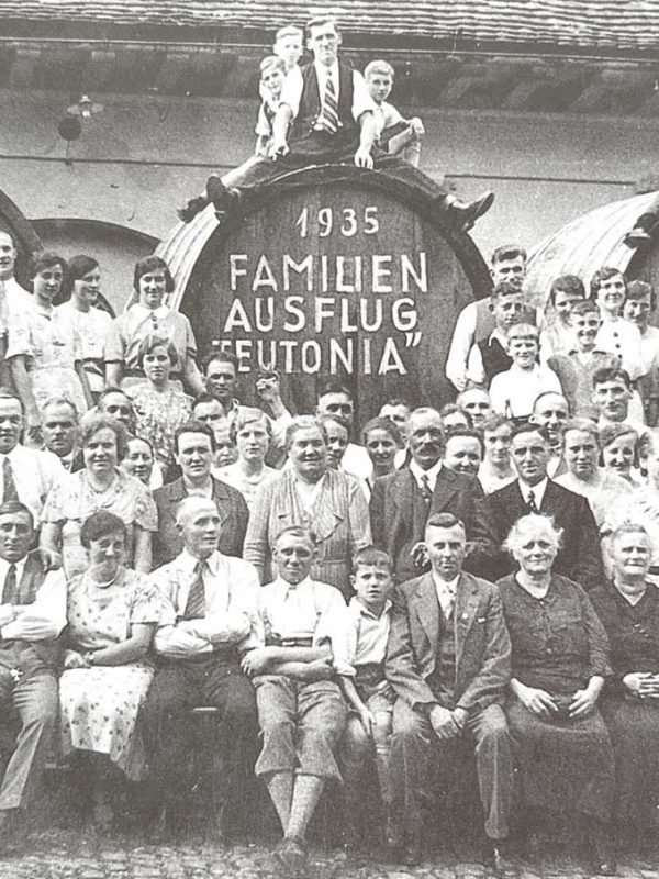 Familienausflug Teutonia 1935 (Stadtarchiv Mannheim)